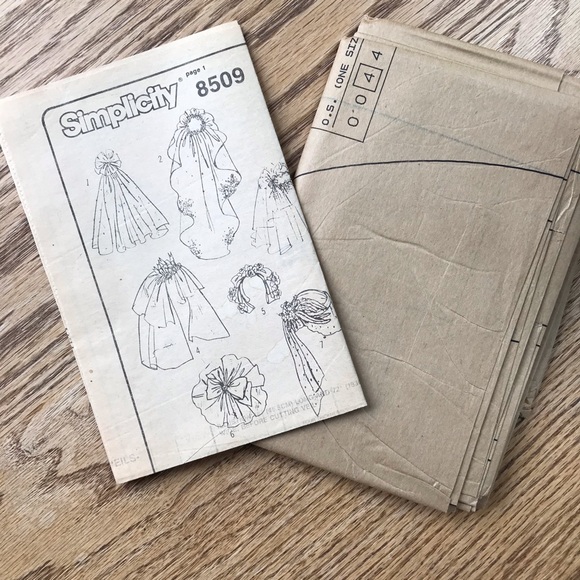 Bridal Veil & Headpiece Pattern - Picture 4 of 8